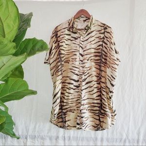 Acacia button up shirt dress